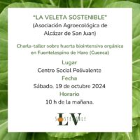Charla/Taller sobre Huerta Biointensiva Orgánica en Fuentelespino de Haro