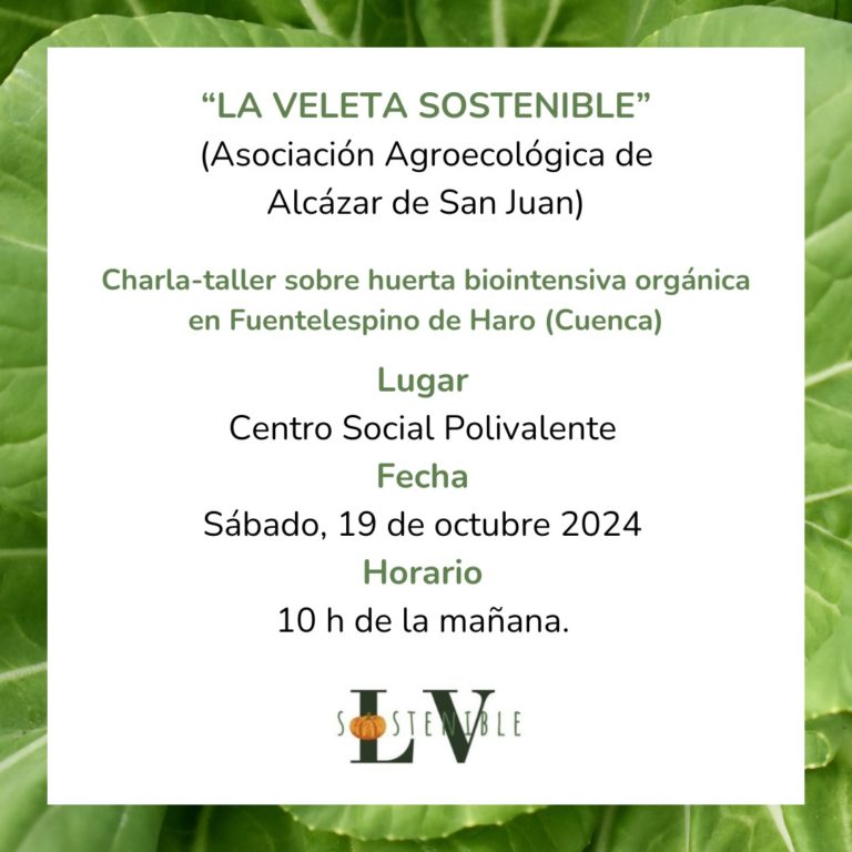 Charla/Taller sobre Huerta Biointensiva Orgánica en Fuentelespino de Haro
