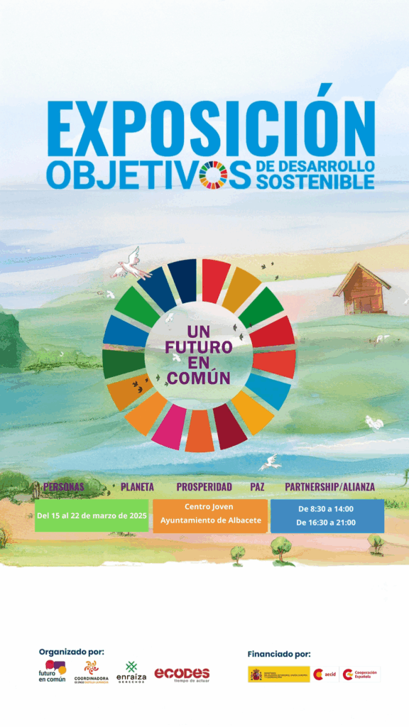 El Centro Joven de Albacete acoge la Exposición ODS «UN FUTURO EN COMÚN»