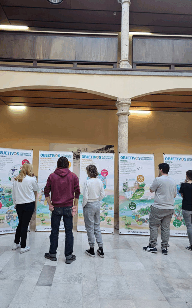 La Exposición «ODS. Un Futuro en Común» visita la Facultad de Humanidades de la UCLM en Toledo