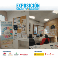 La Exposición «ODS. Un Futuro en Común» estuvo en la sede de la organización YMCA en Toledo